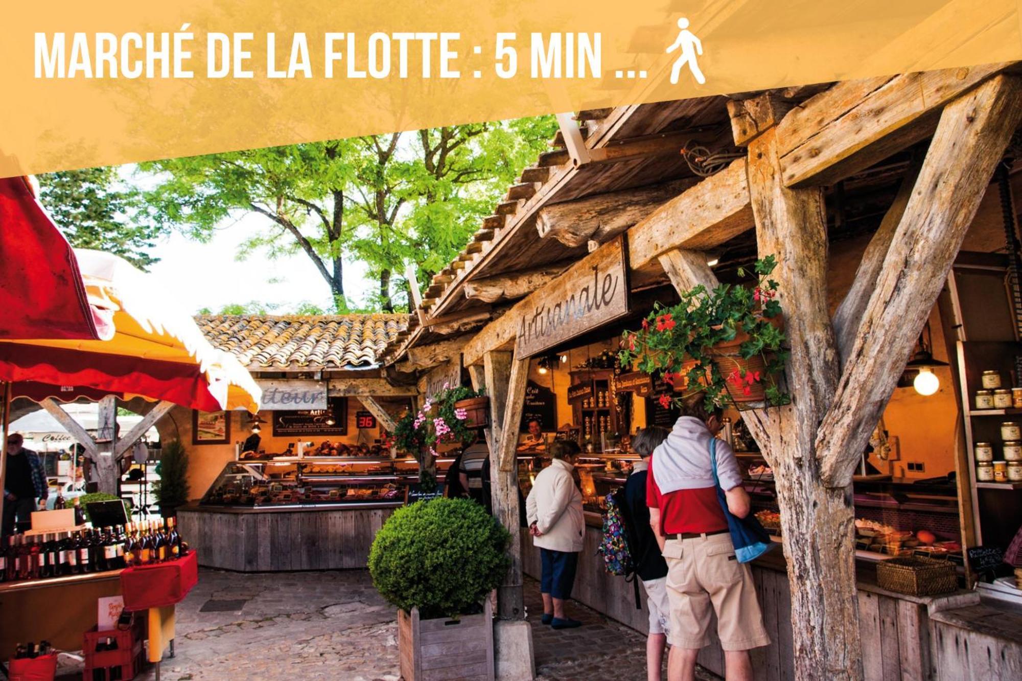 Le Phare Du Bout Du Monde - Logement Proche Du Port La Flotte Exterior foto